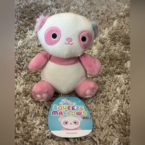 Squishmallows Pink and White Panda Plush Toy(5 inch)